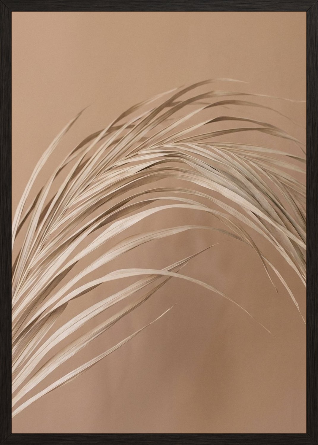 Poster in black frame