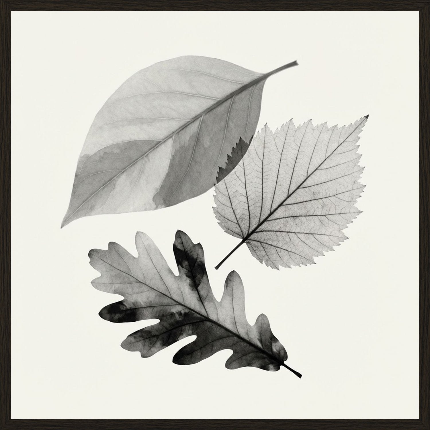 Poster in black frame