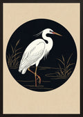 Poster in black frame