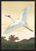 Poster in black frame