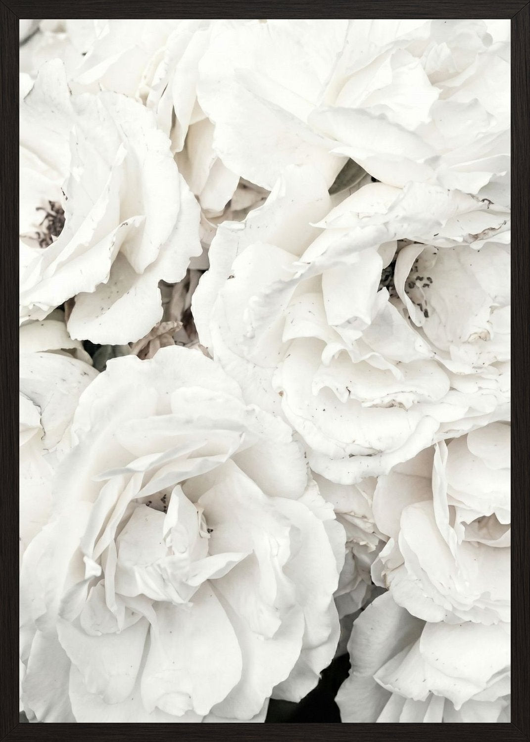 Poster in black frame