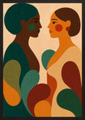 Poster in black frame