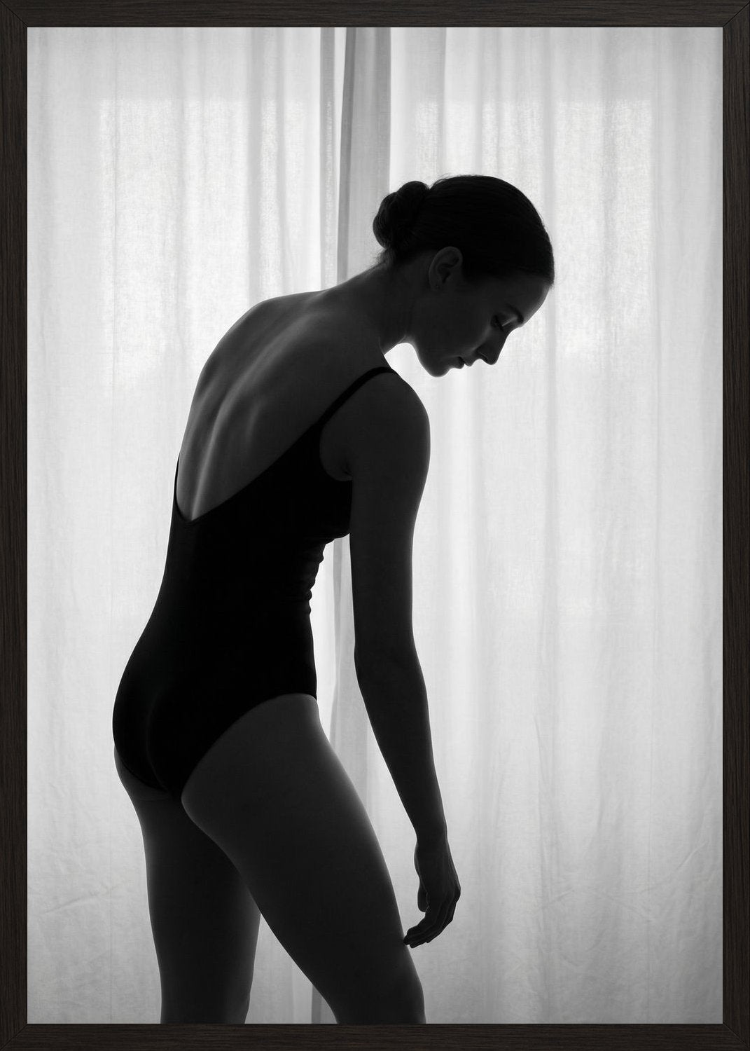 Poster in black frame