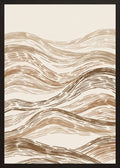 Poster in black frame