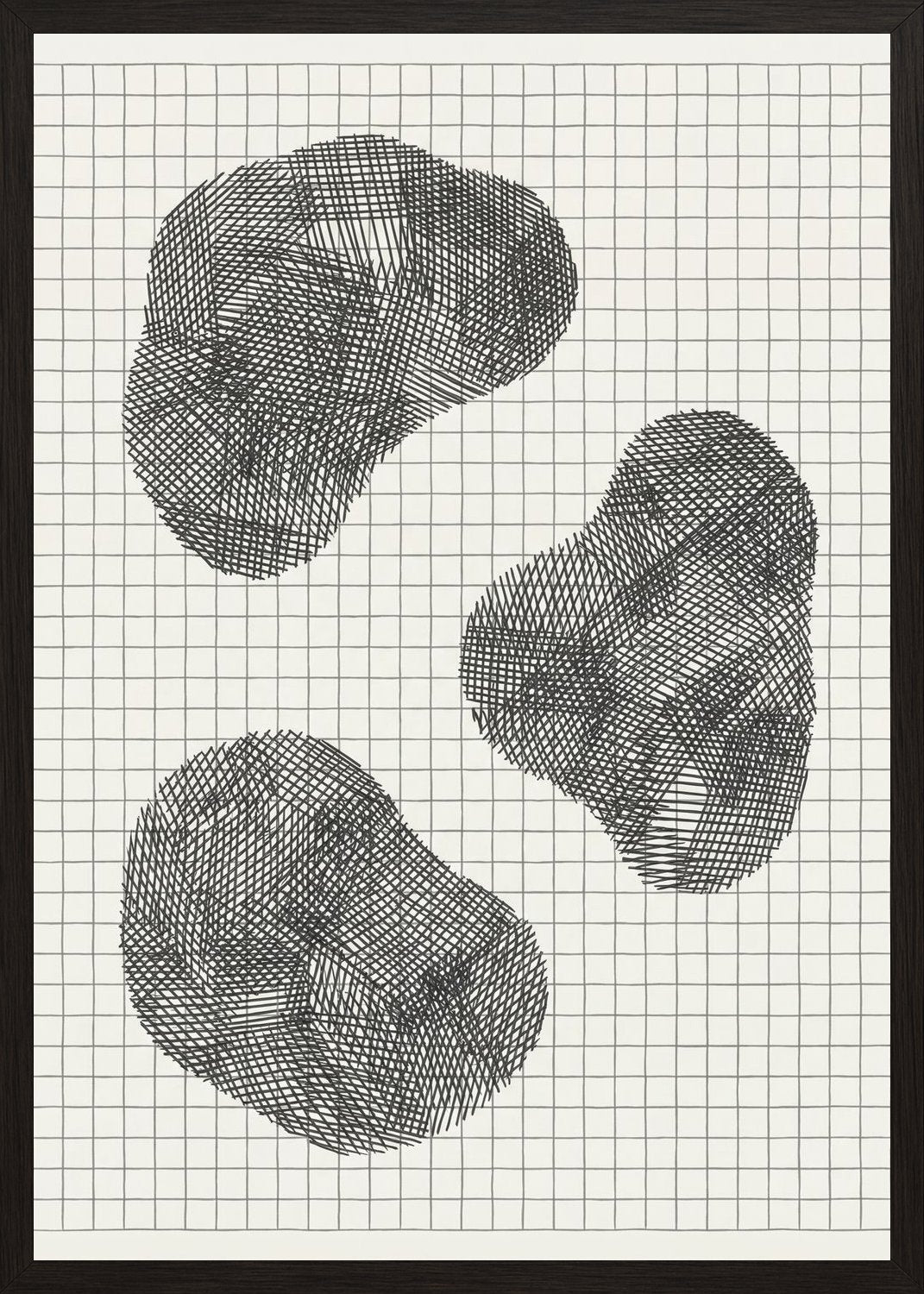 Poster in black frame