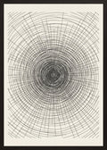 Poster in black frame