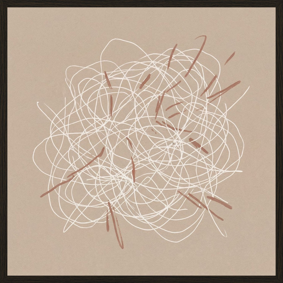 Poster in black frame