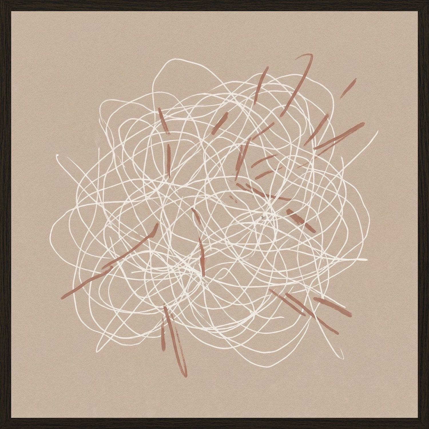 Poster in black frame