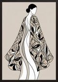 Poster in black frame