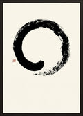 Poster in black frame