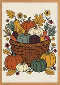Poster in oak frame