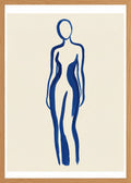Poster in oak frame
