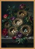 Poster in oak frame