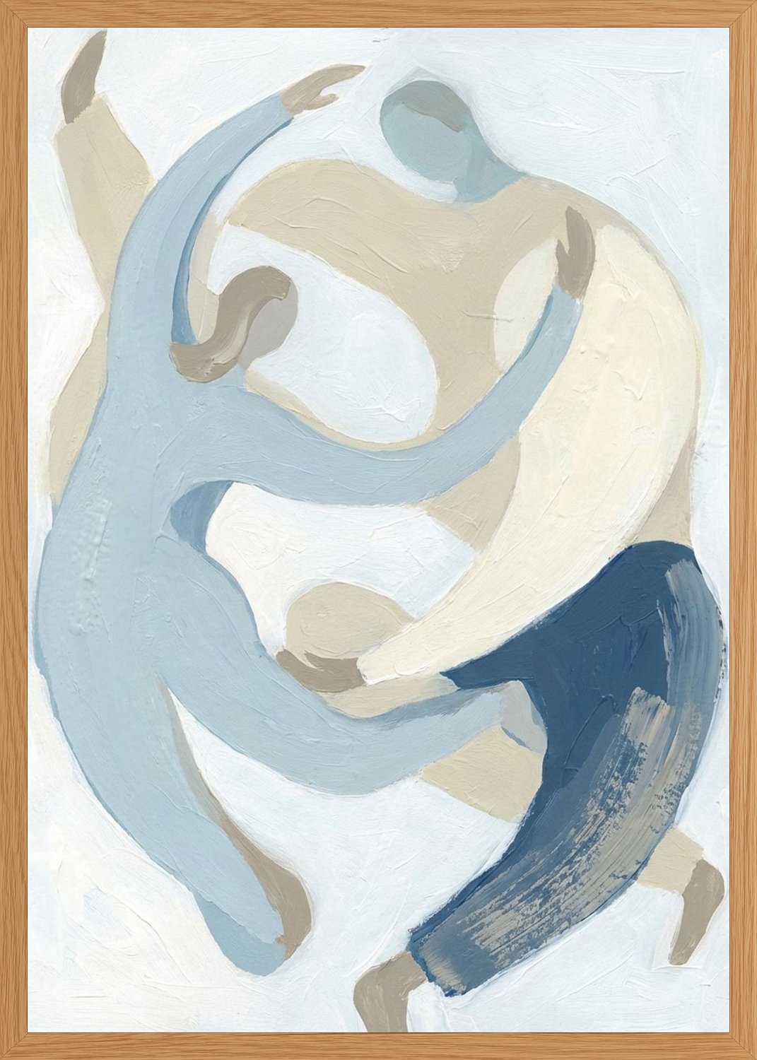 Poster in oak frame