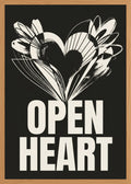 Poster in oak frame