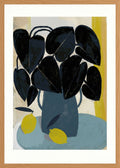 Poster in oak frame