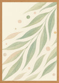 Poster in oak frame
