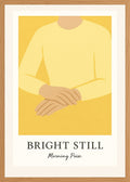 Poster in oak frame