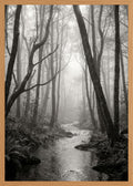 Poster in oak frame