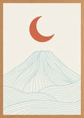 Poster in oak frame