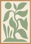 Poster in oak frame