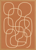 Poster in oak frame