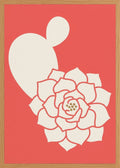 Poster in oak frame