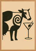 Poster in oak frame
