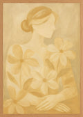 Poster in oak frame