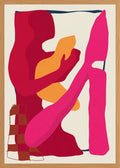 Poster in oak frame