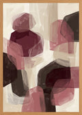 Poster in oak frame
