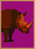 Poster in oak frame