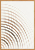 Poster in oak frame