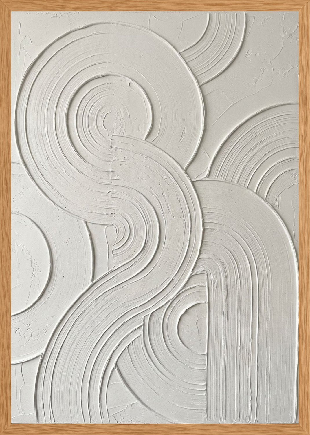 Poster in oak frame