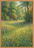 Poster in oak frame