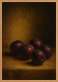 Poster in oak frame