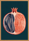 Poster in oak frame