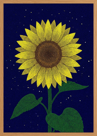 Dotted Floral Garden