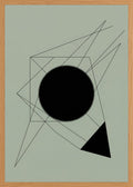 Poster in oak frame