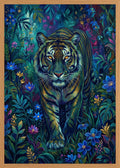 Poster in oak frame