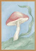 Poster in oak frame