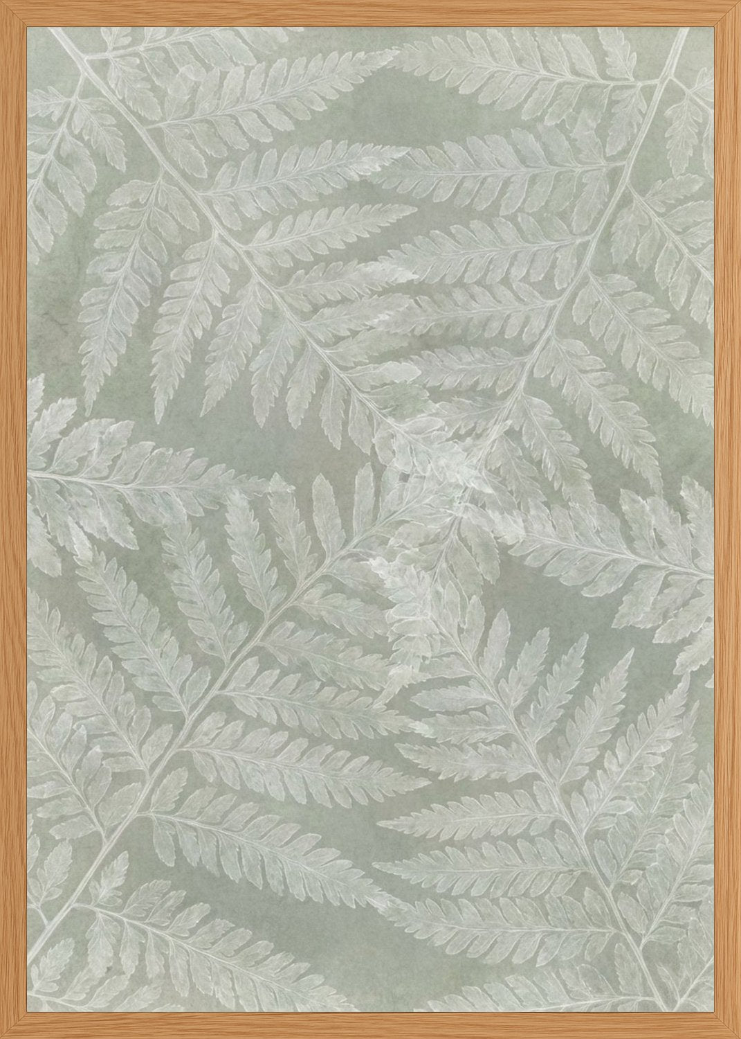 Poster in oak frame