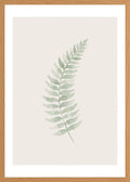 Poster in oak frame