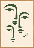 Poster in oak frame