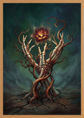 Poster in oak frame