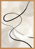 Poster in oak frame