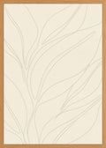 Poster in oak frame