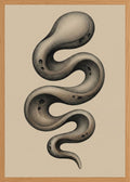 Poster in oak frame