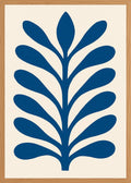 Poster in oak frame
