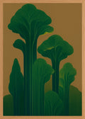 Poster in oak frame